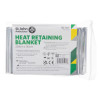 st john ambulance bs8599 1 compliant workplace first aid kit small with a heat retaining silver emergency blanket in packaging