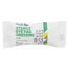 st john ambulance universal refill kit showing a white sterile eye pad dressing in sealed packaging