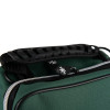 Handle and green fabric top of the Stjzwffam St John Ambulance Bs8599 Compliant Zenith First Aid Kit