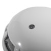 Close up of the rafiki twinfles multipoint asd without sounder showing a smooth white surface with a small dark component