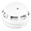 White Su2040001 Twinflex Multipoint Asd Detector Sounder Base Angled shown from an angled close-up view