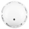 White Su2040001 Twinflex Multipoint Asd Detector Sounder Base shown from the front with vent openings around the edge