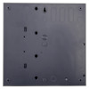 Back view of the rafiki twinflex pro 2 fire alarm panel 2 zone showing its plain grey surface with mounting points