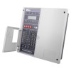 twinflex pro 4 zone panel with power supply door open showing buttons and display panel