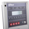 Fike twinflex pro 4 zone panel showing power supply screen with indicator lights and control buttons