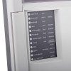 Closeup of indicators on rafiki twinflex pro 2 fire alarm panel 8 zone showing fault and status lights