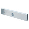access control slimline electromagnetic lock showing the magnet at an angled view