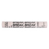 Spare ceramic tube for the redlam panic bolt shown horizontally with text printed along its length