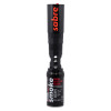 smoke sabre aerosol smoke detector tester shown from the front with the top part extended against a white background