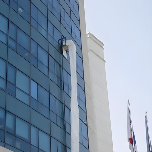 Fire Evacuation Chute for Escape out of Windows and from Roofs