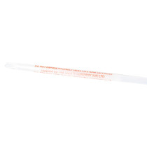 Close-up detail of Tsext01 Replacement Extinguisher Tube Residential Wall Mounted with warning text visible