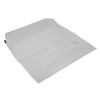 Front view of the mailsafe mailguard protection bag showing the zipped compartment and smooth fabric surface