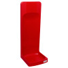 ultrafire single premium stand in red shown from an angled view