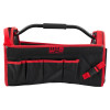 Ultrafire engineer servicing kit bag shown empty without contents with black and red fabric and a handle