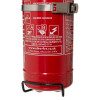 Bottom view of Ufsfff2 Ultrafire Fluorine Free Foam 2L Fire Extinguisher showing base and label details