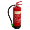 Ufsfff6 Ultrafire Fluorine Free Foam 6L fire extinguisher shown angled with hose and pressure gauge visible