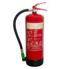 Ufsfff6 Ultrafire Fluorine Free Foam 6L fire extinguisher showing front view with hose and label details