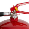 Close-up of the Ufsfff6 Ultrafire Fluorine Free Foam 6L Fire Extinguisher Handle showing the pressure gauge and red safety lever