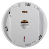 Back view of the ultrafire battery heat alarm showing the mounting plate and battery compartment