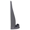 portable ultrafire single grey fire extinguisher stand with a slim profile