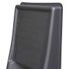 Top view of the grey Ultrafire economy fire extinguisher stand showing its smooth surface and shape
