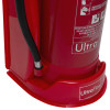 ultrafire economy fire extinguisher stand single red showing the bottom with foam padding