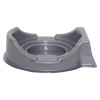 Side view of the ultrafire fire point single grey showing its shape and contours
