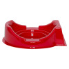Side view of ultrafire fire point single red showing its curved and smooth design in glossy finish