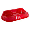 angled view of the Ultrafire fire point double red showing its curved design and compartments