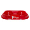 Front view of ultrafire fire point double red showing the base with fire extinguisher symbol and text