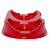 Side view of the ultrafire fire point double red showing its shape and two rounded sections
