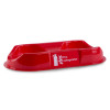 angled view of the ultrafire universal fire point double red showing its shape and fire extinguisher label