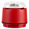 Vxbchlrc Banshee Excel Lite Capsule Horn Led Front in red with clear top showing internal components