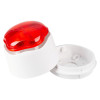 Vxbchxwr Banshee Excel Lite Sounder Xenon Beacon Capsule Horn showing the white separated base and red beacon cap