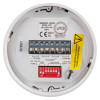 Banshee excel lite capsule horn xenon white beacon showing the base with wiring terminals and labels