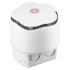 White angled Vxbshchwhd Banshee Excel Capsule Horn Deep Base showing top and side details