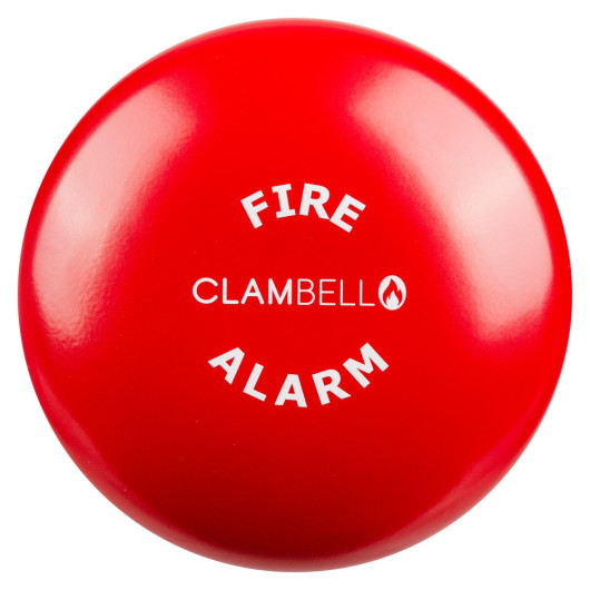vimpex clambell fire alarm bell with a shallow fitting base front