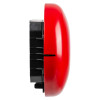 side view of vimpex clambell fire alarm bell with a shallow fitting base