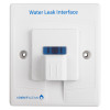 Front view of Interface supports both detection probes and detection cable on the same zone with water leak interface text