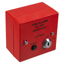 an angled view of the mains voltage safety isolator