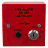 a front view of the mains voltage safety isolator