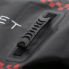 Close up of rubber handles on a bridgehill single use car fire blanket