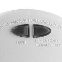 Mains Powered Optical Smoke Alarm with Back-Up Battery - Kidde Slick 2SFW