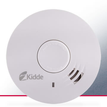 Kidde 29HD Battery Powered Optical Smoke Alarm with Hush Feature 