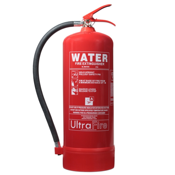 9  l / ltr / litre Water Fire Extinguisher - UltraFire