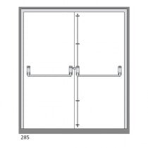 A diagram showing an example 285 installation