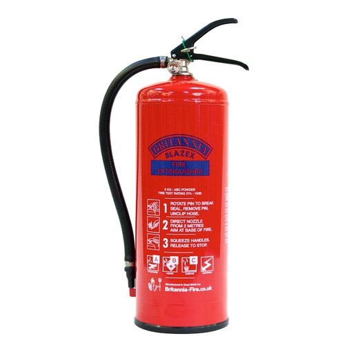 6kg Powder Fire Extinguisher - Britannia