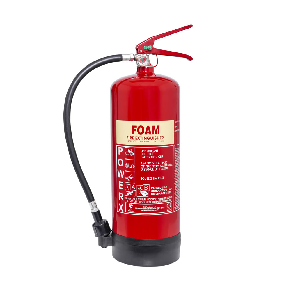 PowerX 6ltr Foam Fire Extinguisher