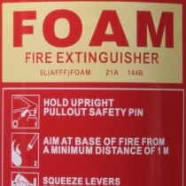 UltraFire 6ltr AFFF Foam Fire Extinguisher ratings