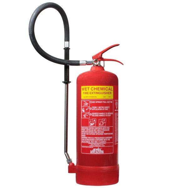 6ltr Wet Chemical Fire Extinguisher - Jewel Saffire